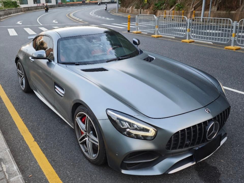 二手奔驰 AMG GT 灰色/红色 2019款 GT C