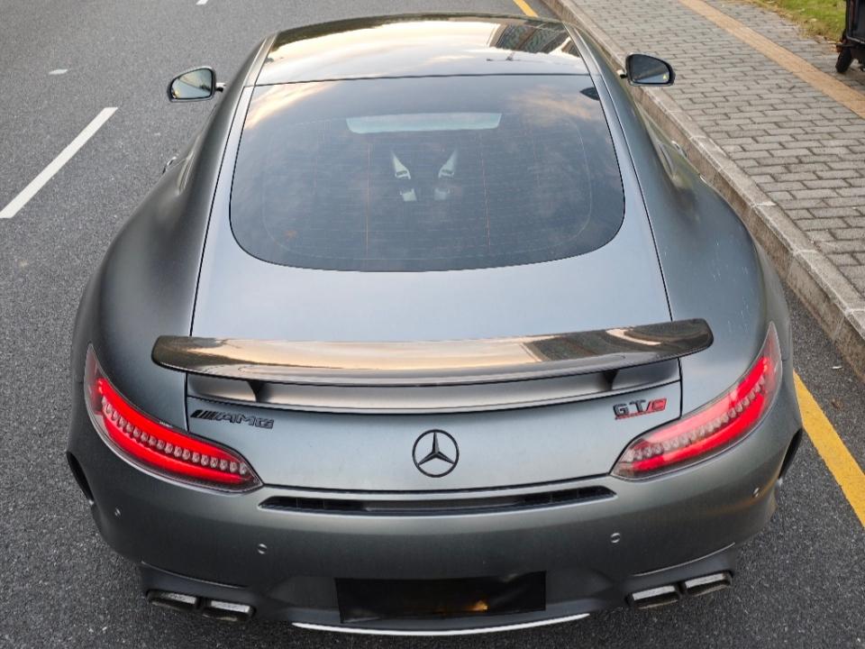 二手奔驰 AMG GT 灰色/红色 2019款 GT C