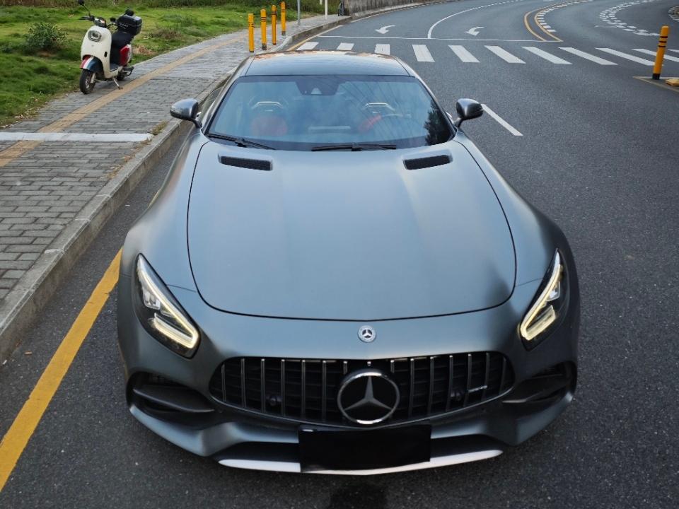 二手奔驰 AMG GT 灰色/红色 2019款 GT C