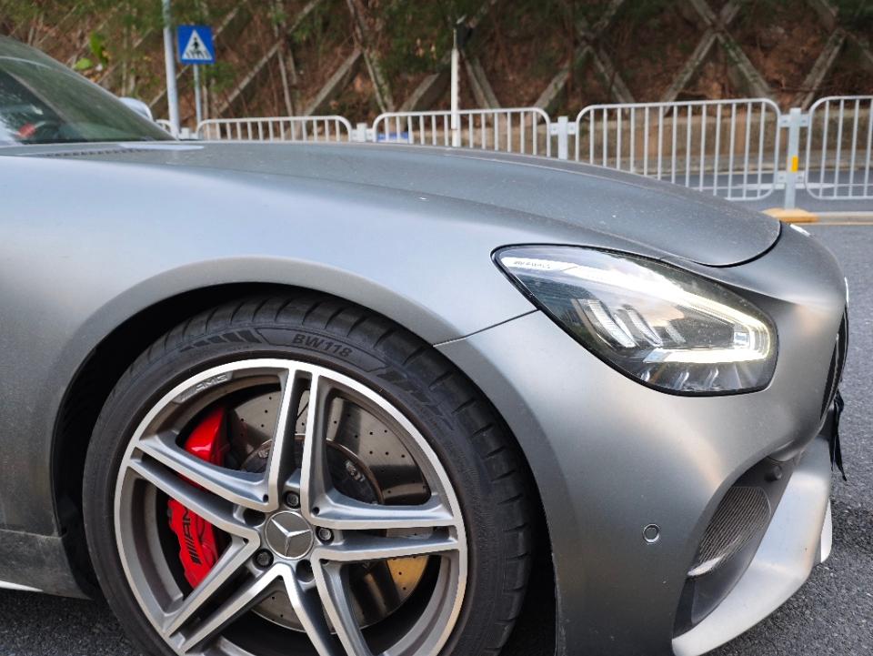 二手奔驰 AMG GT 灰色/红色 2019款 GT C