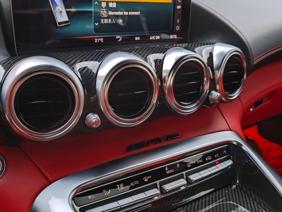 二手奔驰 AMG GT 灰色/红色 2019款 GT C