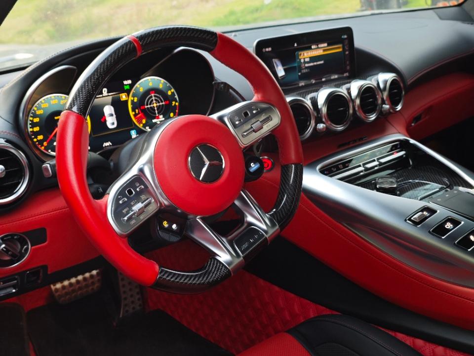 二手奔驰 AMG GT 灰色/红色 2019款 GT C