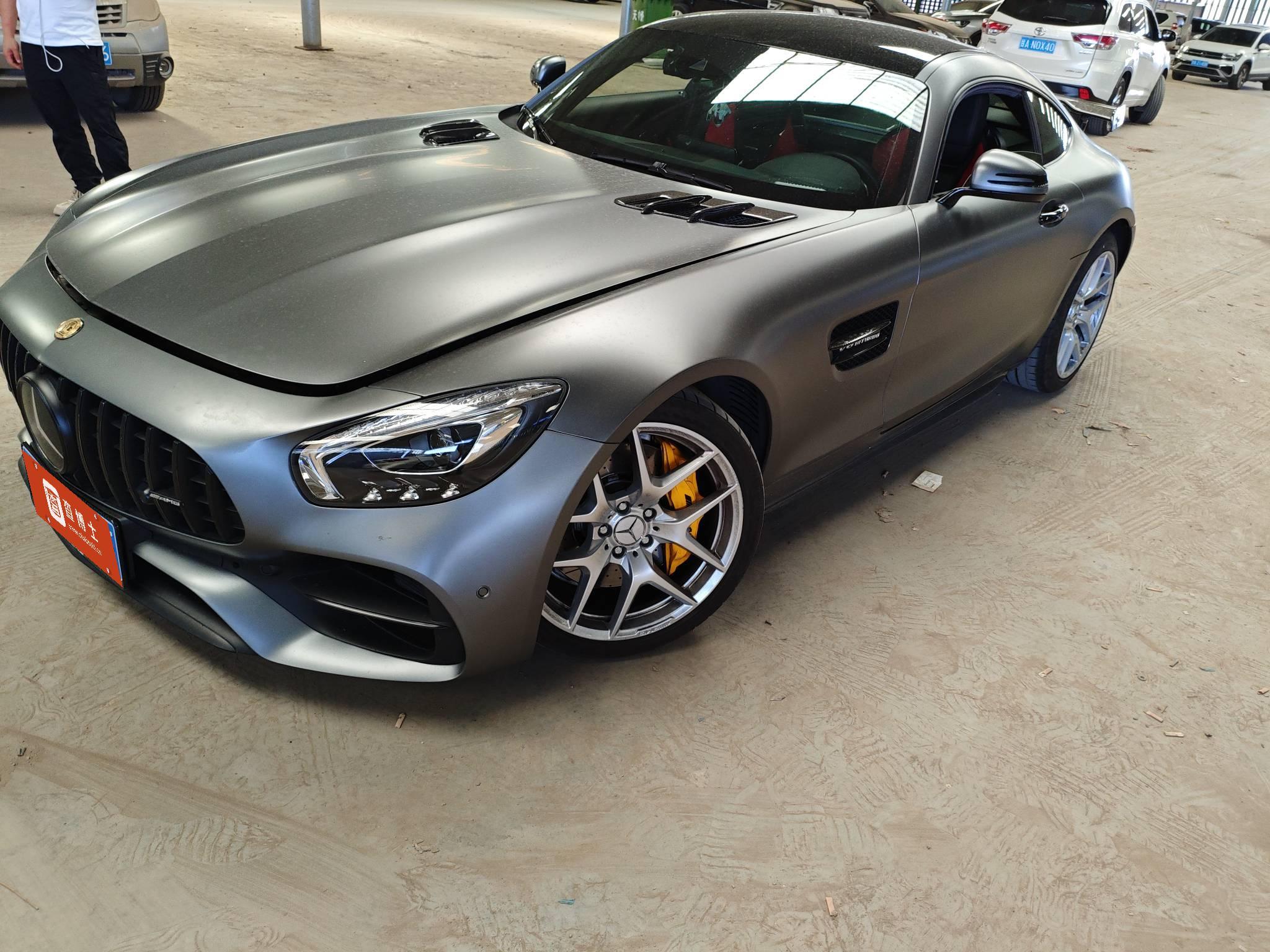 二手奔驰 AMG GT 银色/红色 2017款
