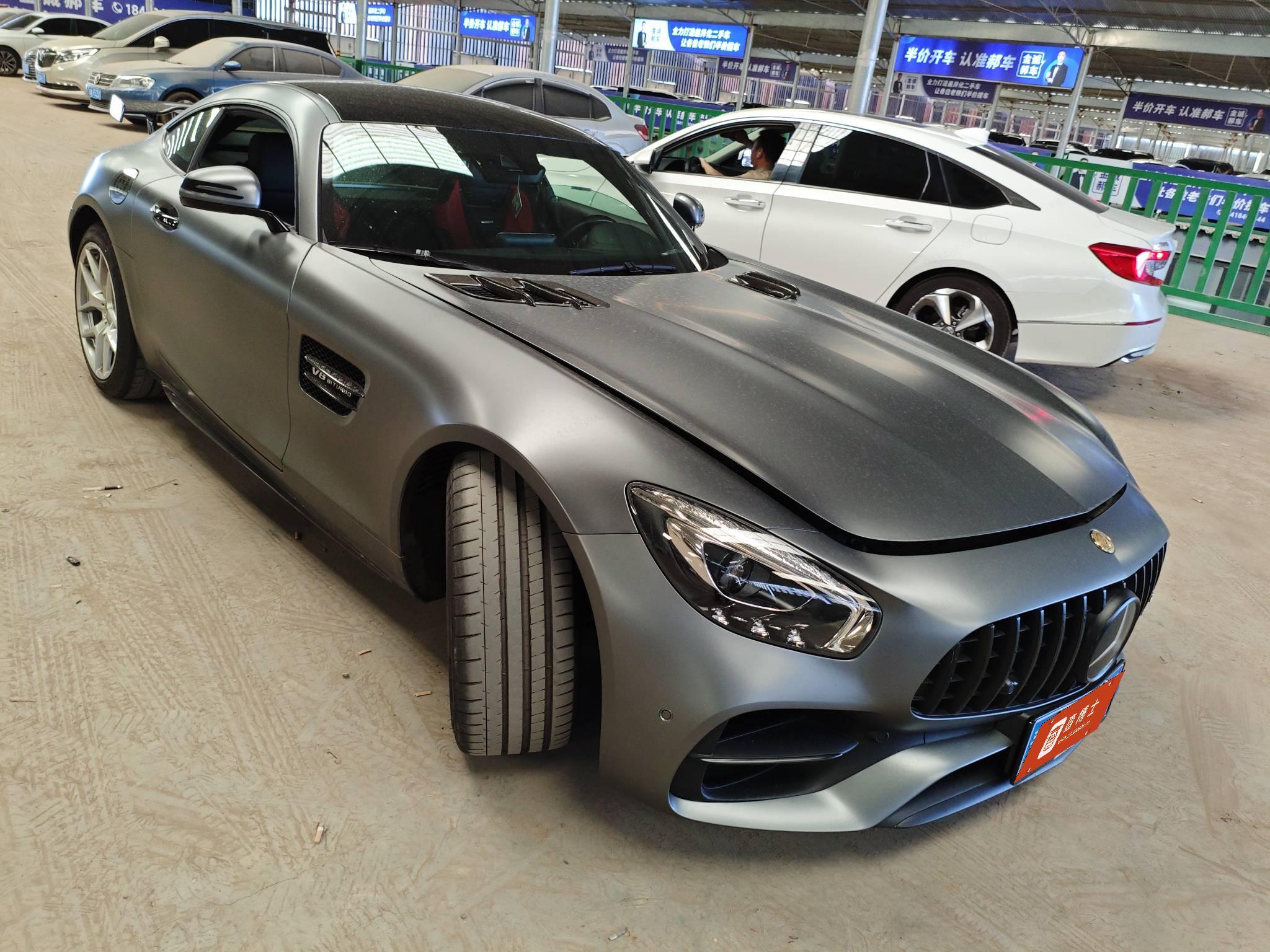 二手奔驰 AMG GT 银色/红色 2017款