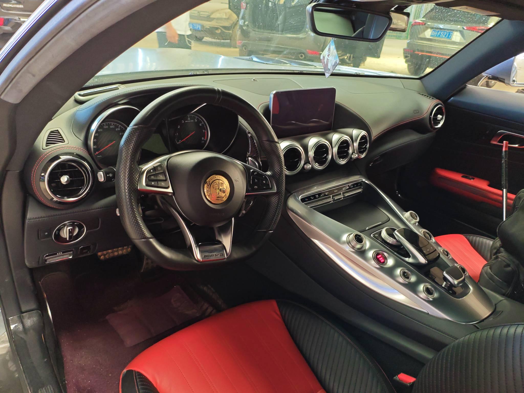 二手奔驰 AMG GT 银色/红色 2017款