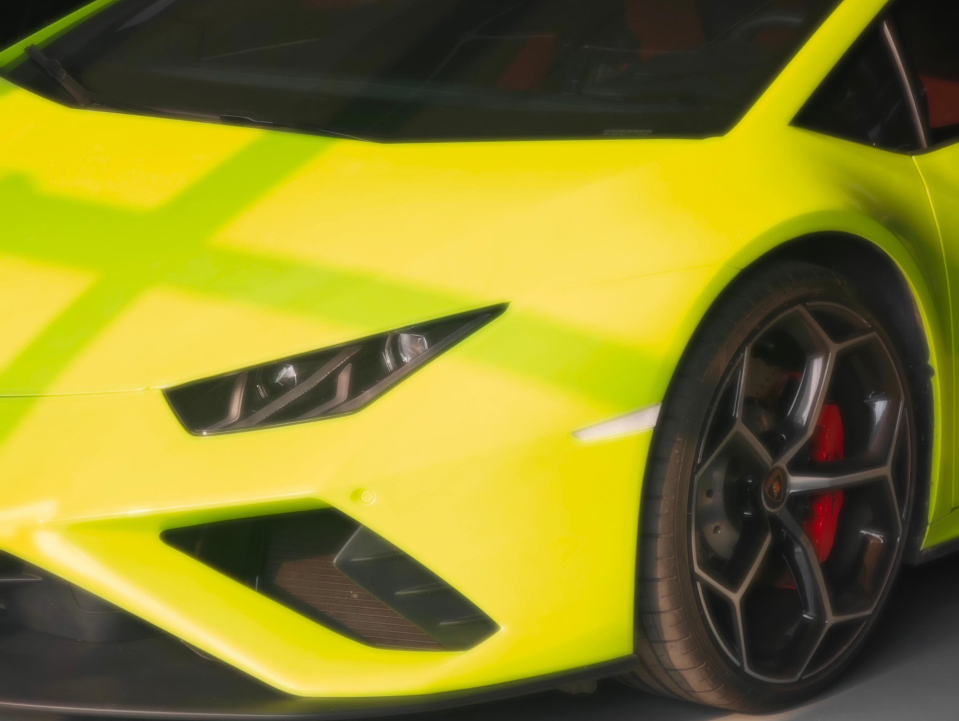 二手兰博基尼 Huracán 战斗灰/黑/红双拼 2020款 Huracán EVO RWD