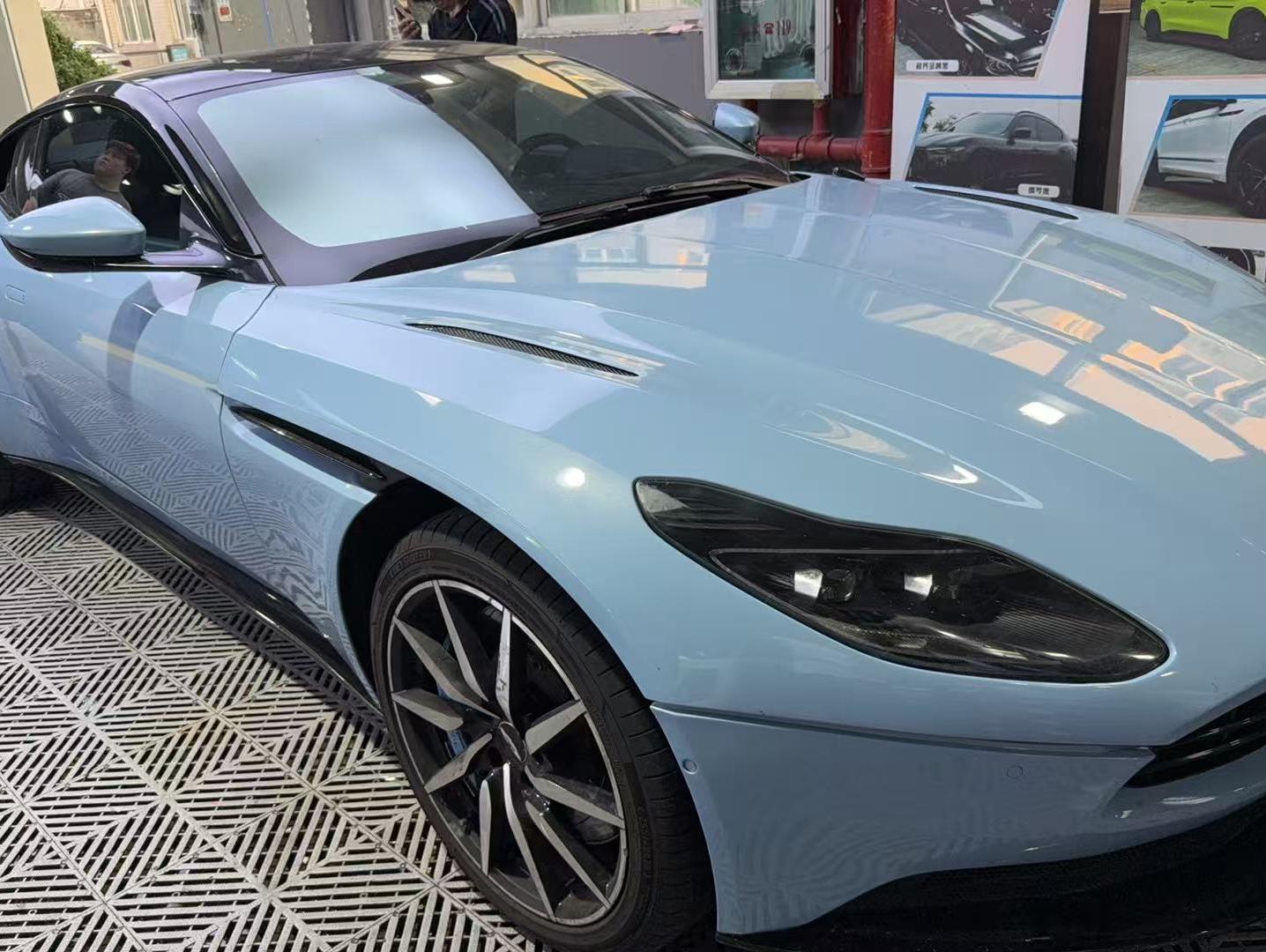 二手阿斯顿·马丁 DB11 蓝色/蓝色 2019款 4.0T V8 Coupe
