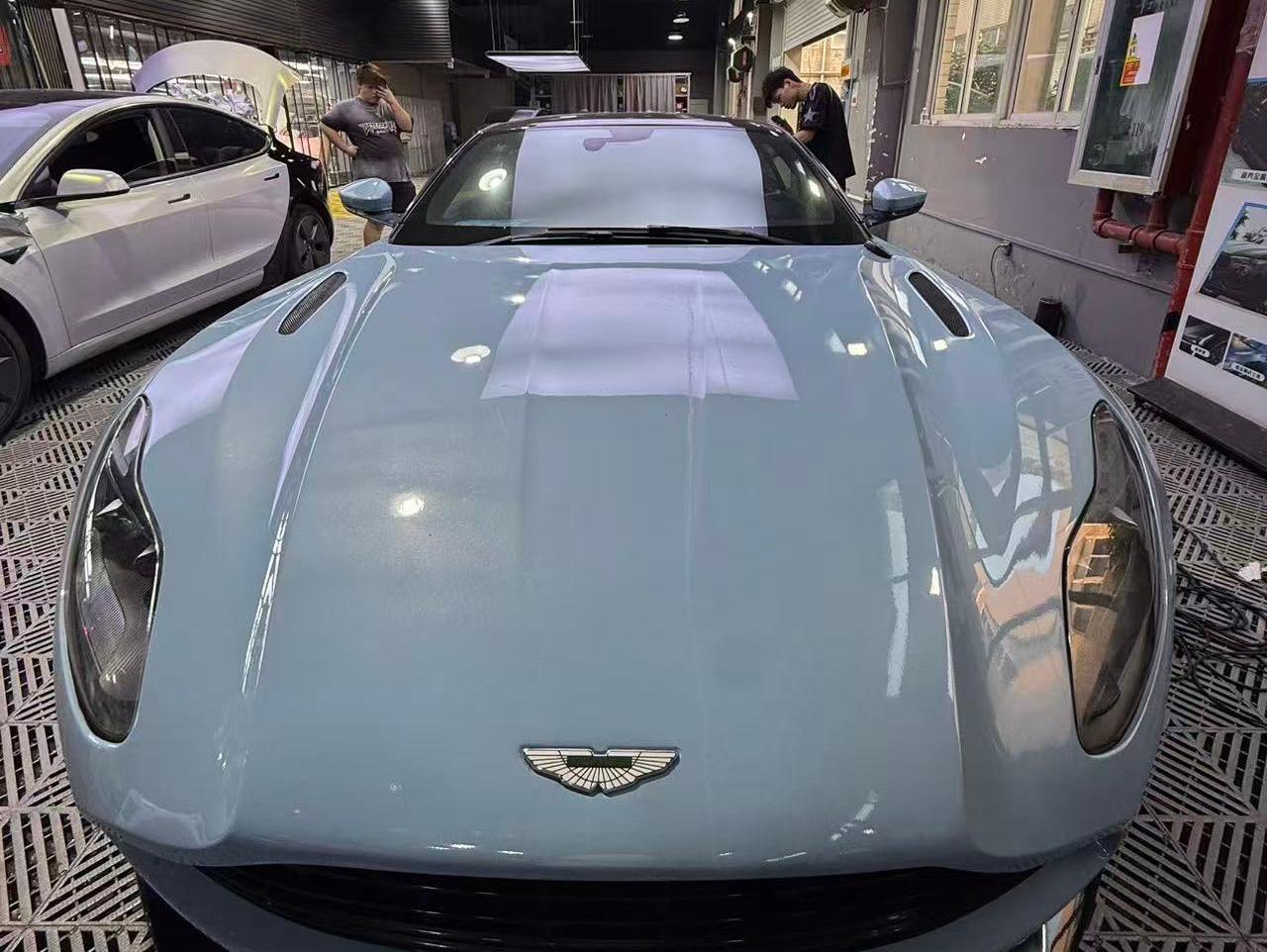 二手阿斯顿·马丁 DB11 蓝色/蓝色 2019款 4.0T V8 Coupe