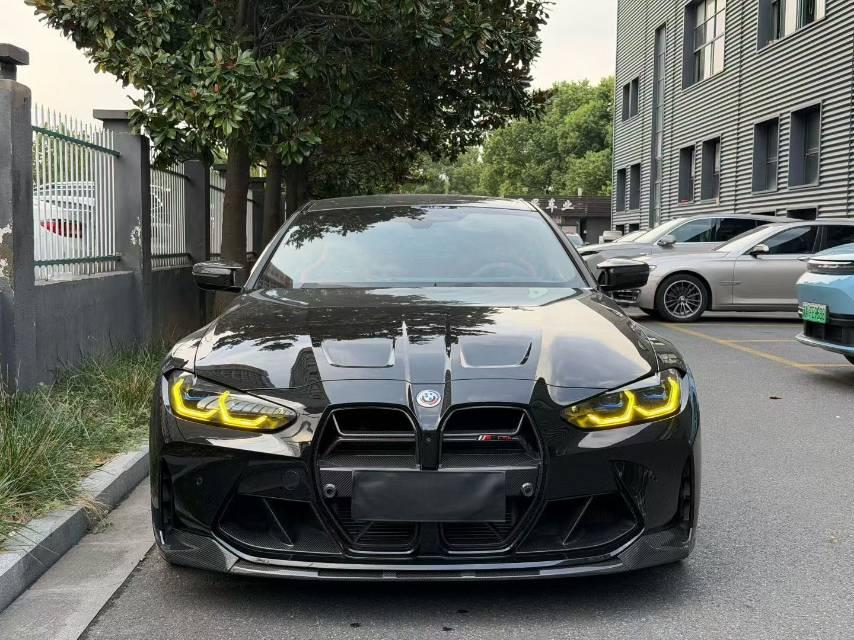 二手宝马 M系 黑色/橙色 2023款 M4双门轿跑车 雷霆版