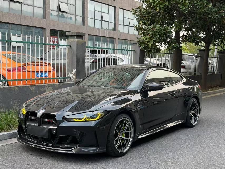 二手宝马 M系 黑色/橙色 2023款 M4双门轿跑车 雷霆版