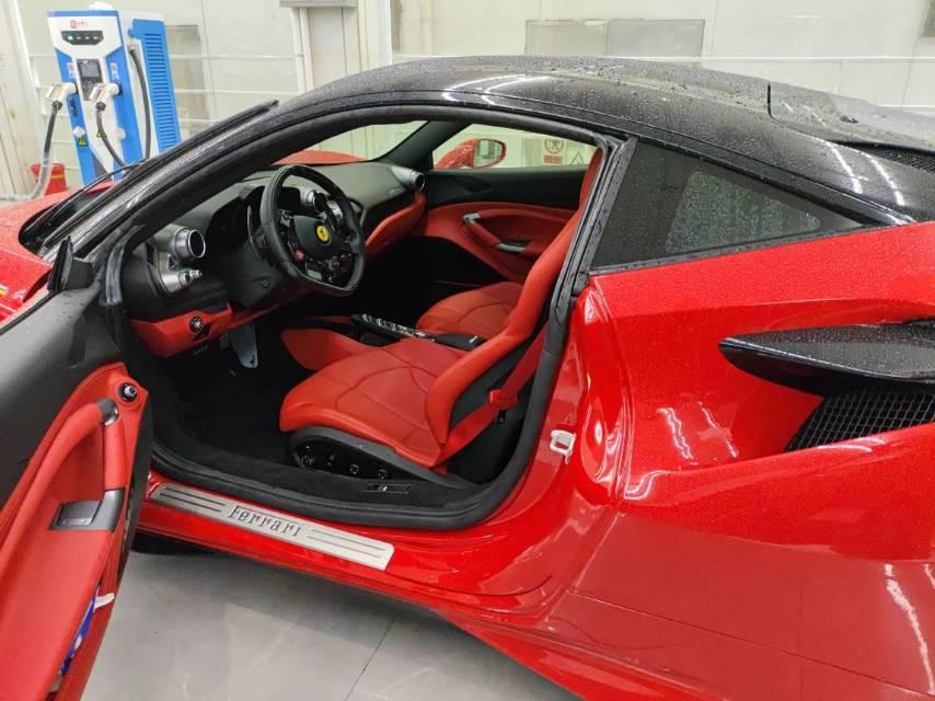二手法拉利 F8 红色/黑色 2019款 Tributo 3.9T V8