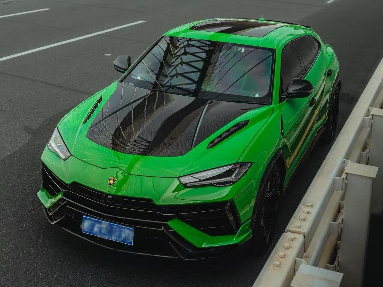二手兰博基尼 Urus 绿色/黑色 2022款 4.0T V8 Performante