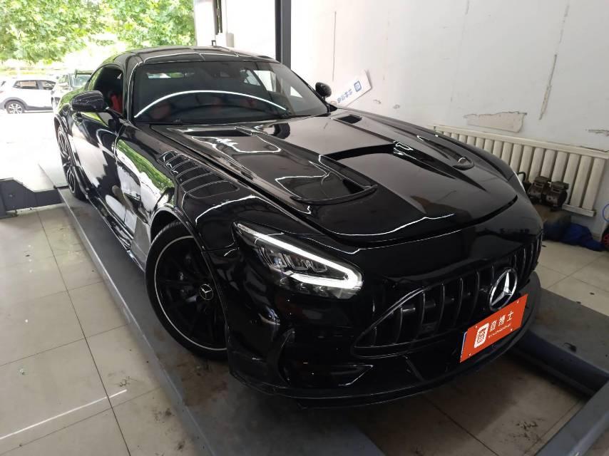 二手奔驰 AMG GT 银灰色/红色 2019款