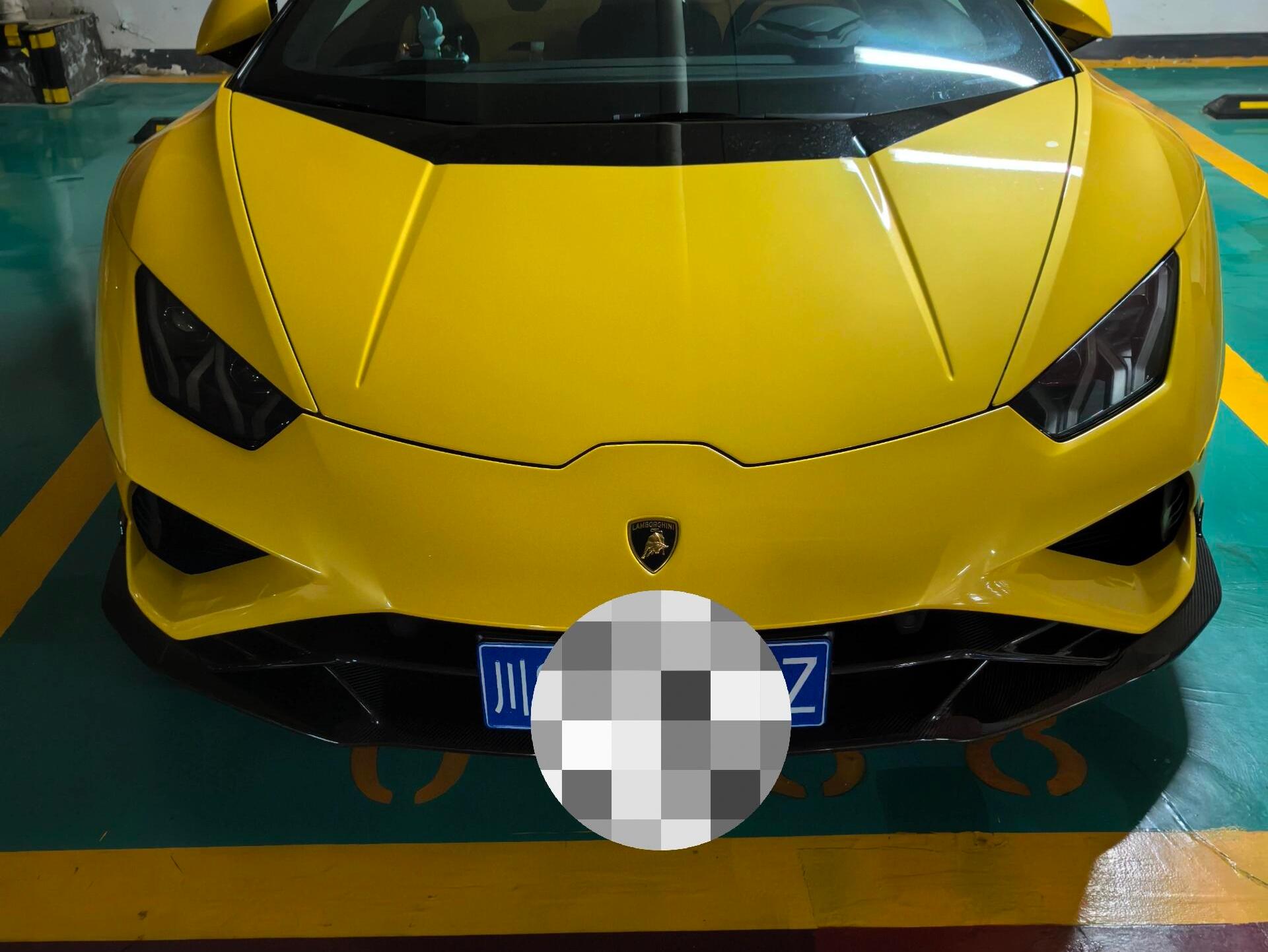 二手兰博基尼 Huracán 黄色/黄色 2020款 Huracán EVO RWD