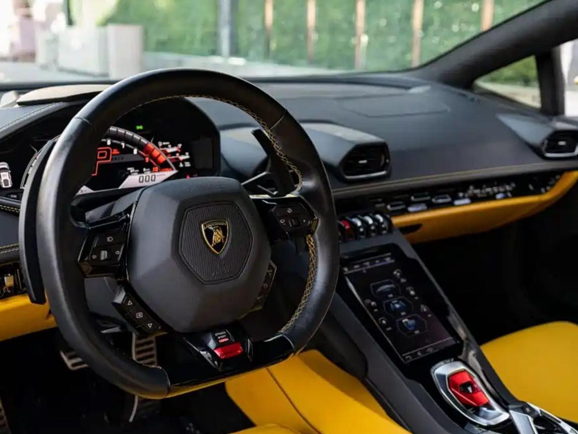 二手兰博基尼 Huracán 黄色/黄色 2020款 Huracán EVO RWD