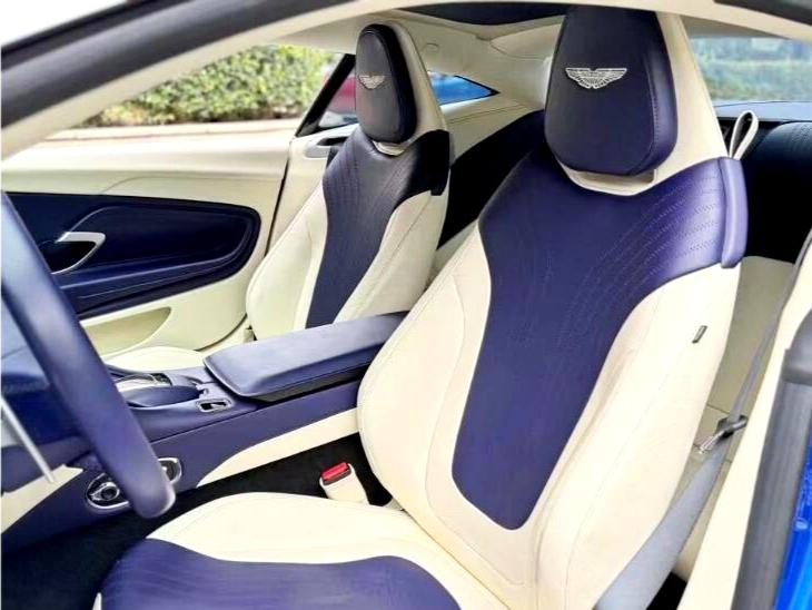 二手阿斯顿·马丁 DB11 南海蓝/白色 2020款 4.0T V8 Coupe