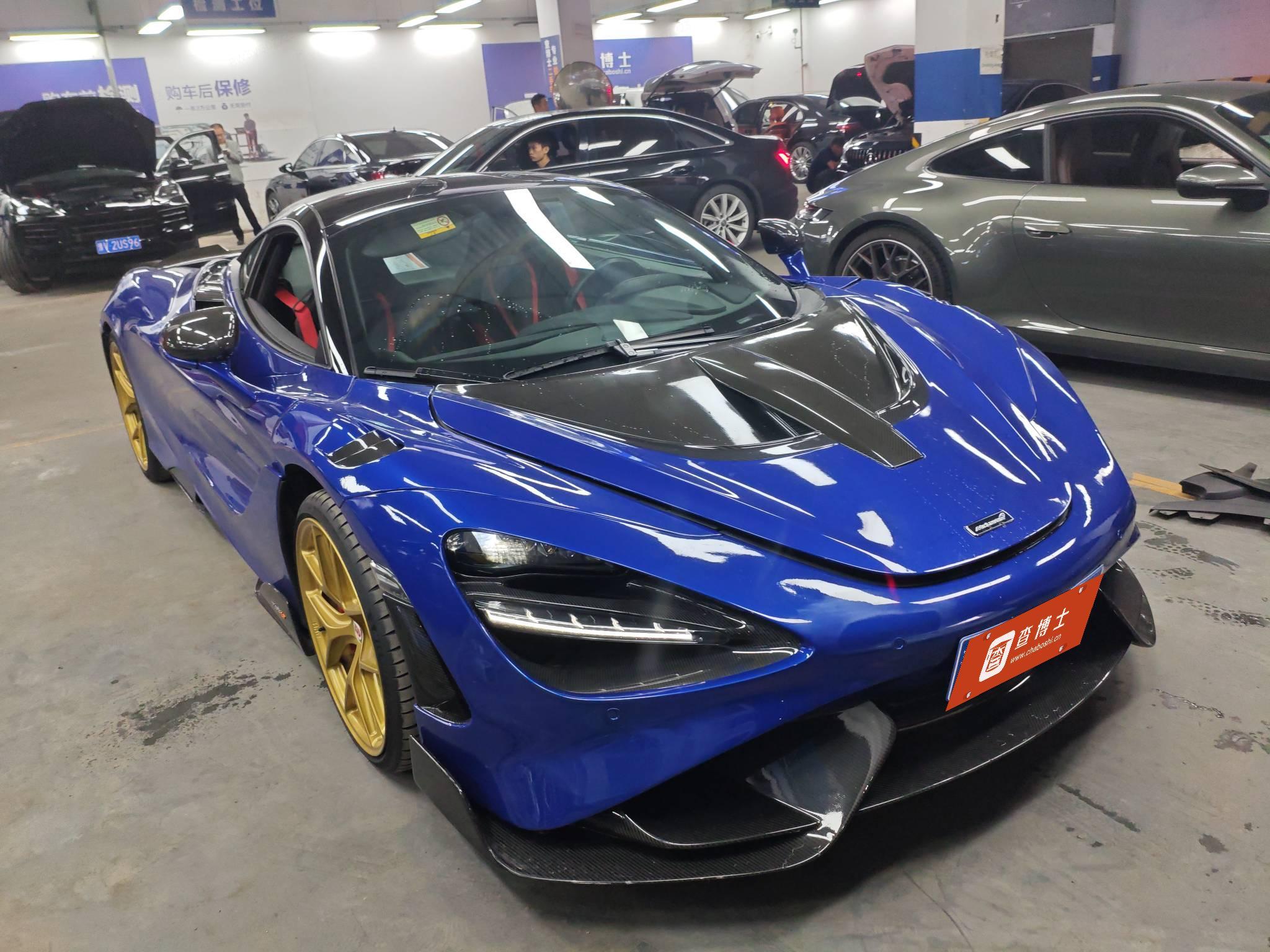 二手迈凯伦 720S 中国蓝/红色 2019款 4.0T Coupe