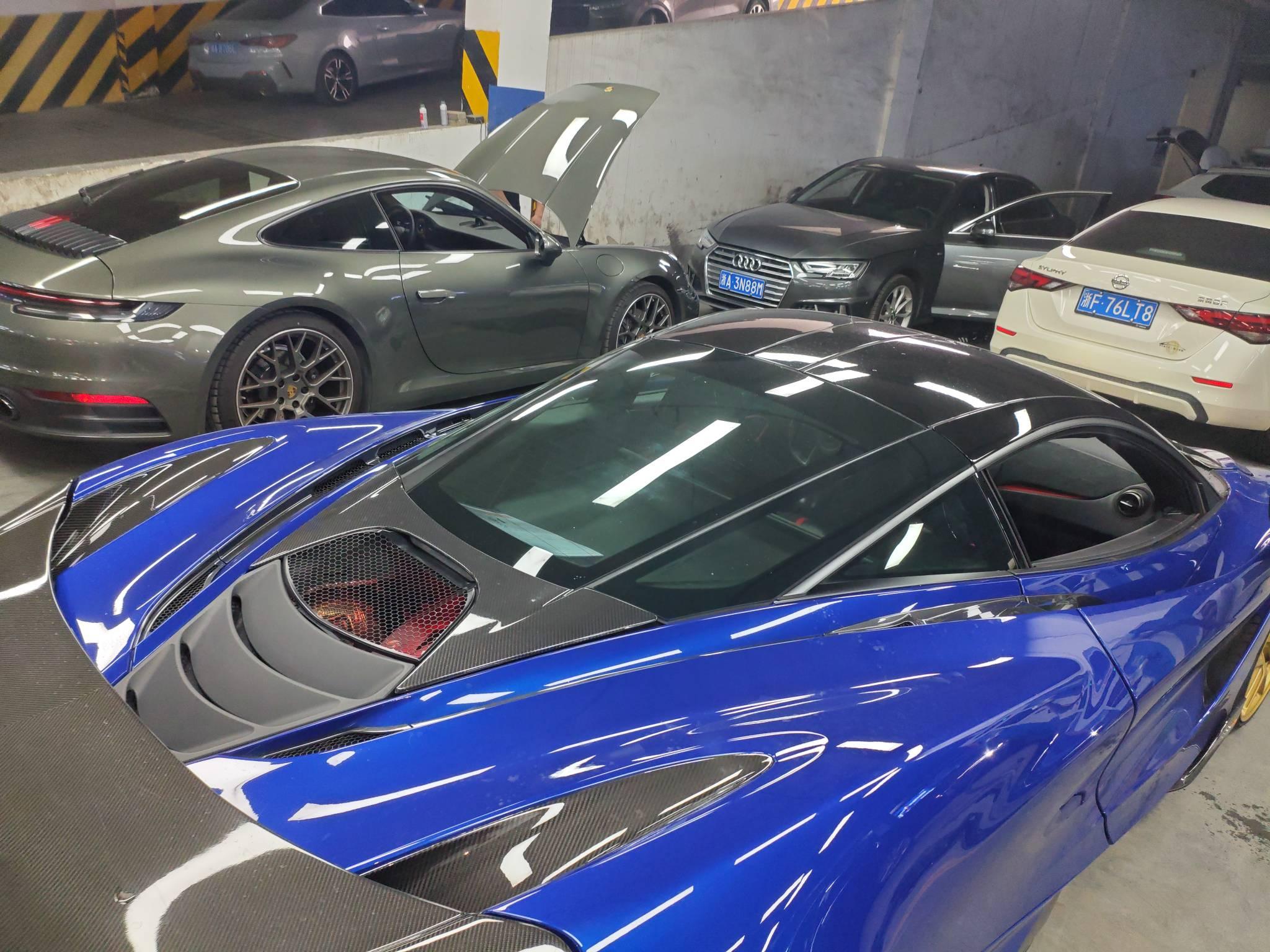 二手迈凯伦 720S 中国蓝/红色 2019款 4.0T Coupe