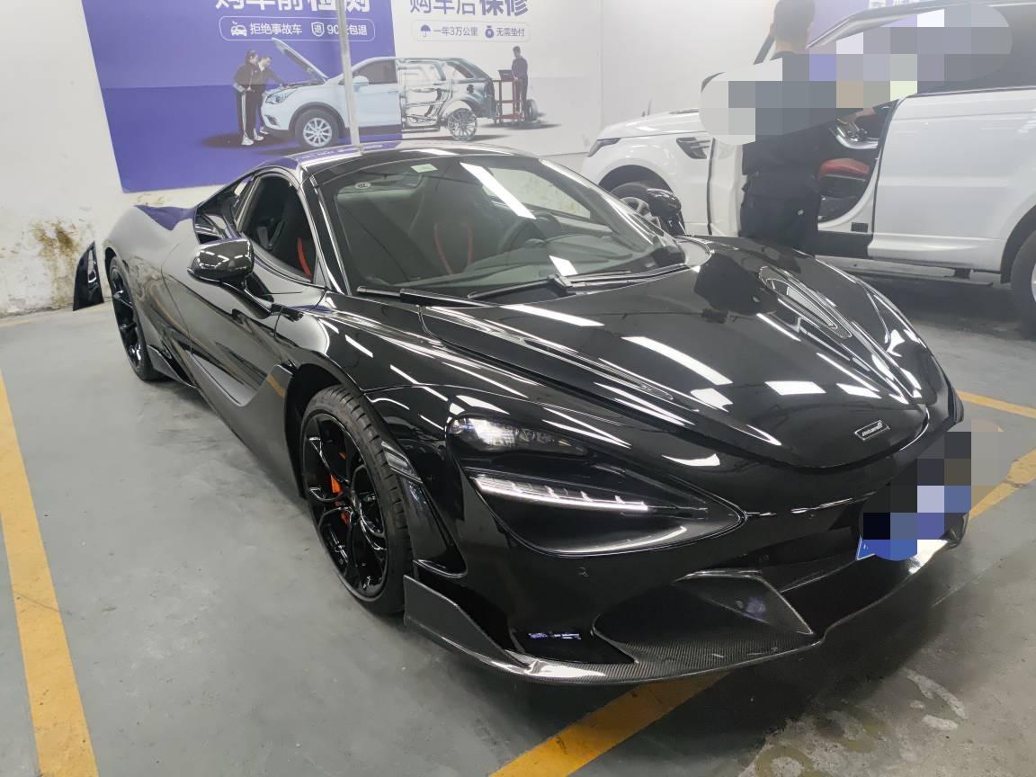 二手迈凯伦 720S 黑色/红色 2019款 4.0T Spider P版