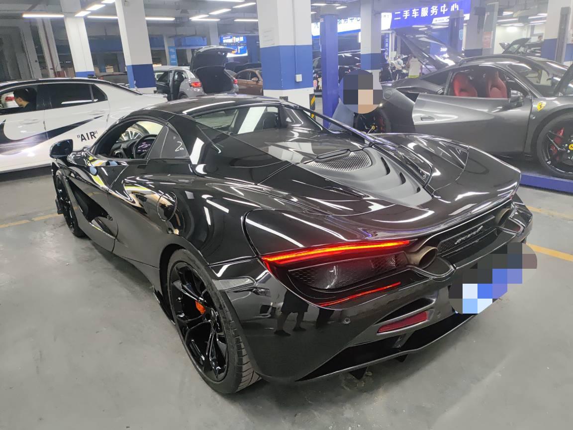 二手迈凯伦 720S 黑色/红色 2019款 4.0T Spider P版