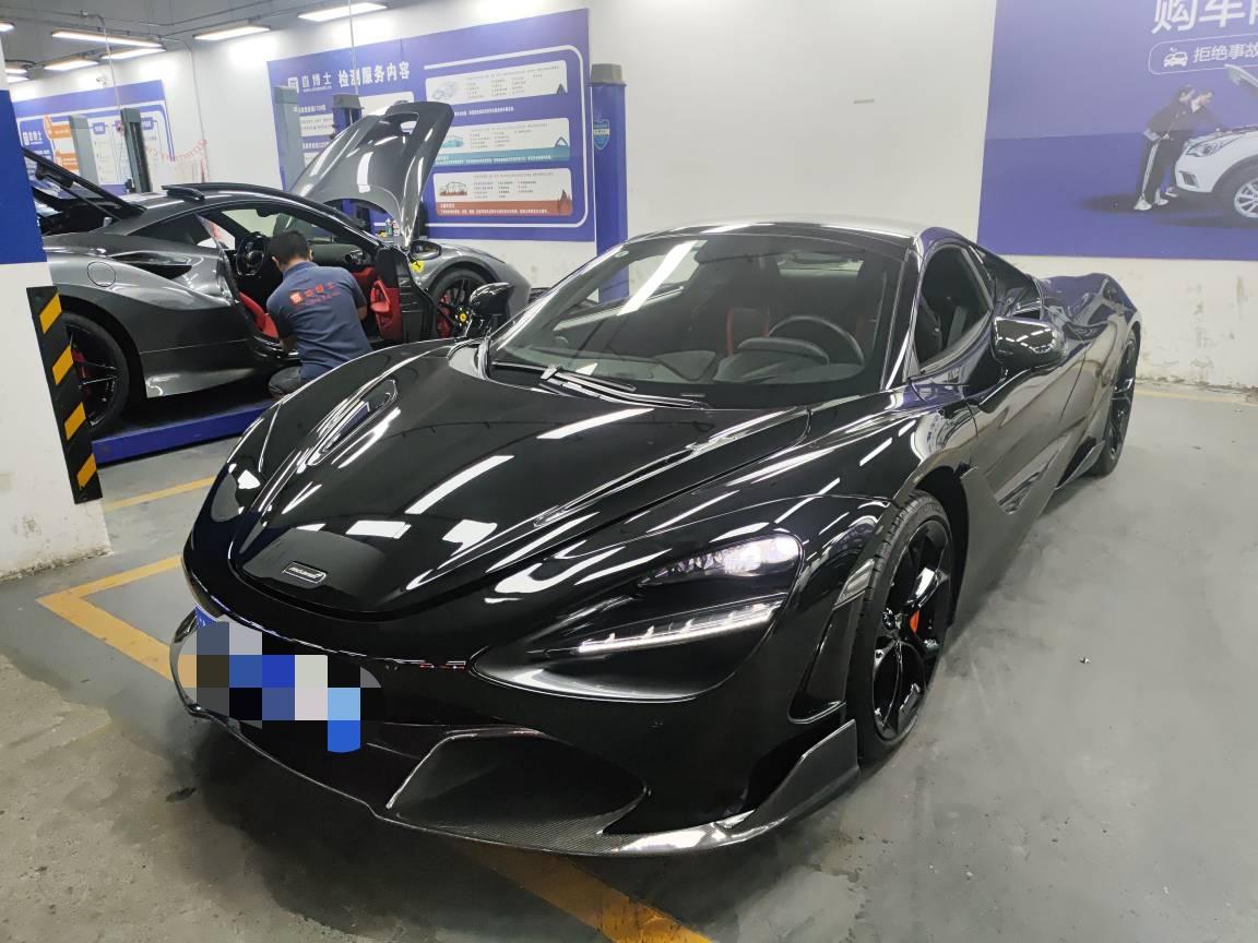 二手迈凯伦 720S 黑色/红色 2019款 4.0T Spider P版
