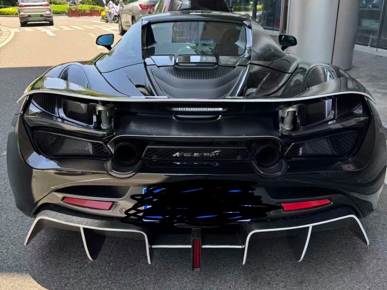 二手迈凯伦 720S 黑色/红色 2019款 4.0T Spider P版