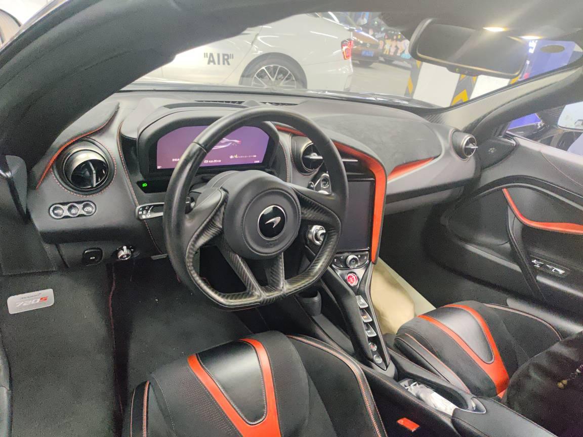 二手迈凯伦 720S 黑色/红色 2019款 4.0T Spider P版