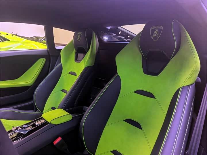 二手兰博基尼 Huracán 黑色/绿色 2020款 Huracán EVO RWD