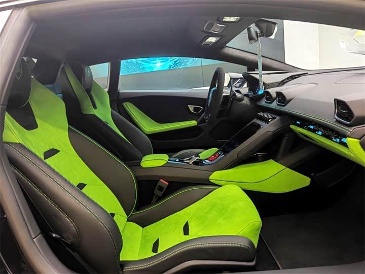 二手兰博基尼 Huracán 黑色/绿色 2020款 Huracán EVO RWD