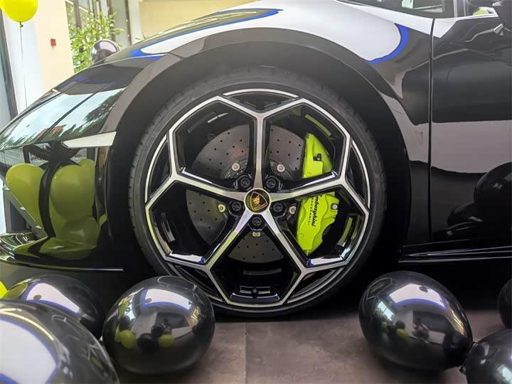 二手兰博基尼 Huracán 黑色/绿色 2020款 Huracán EVO RWD