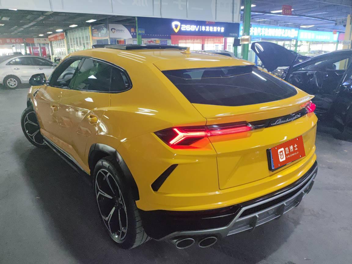 二手兰博基尼 Urus 黄色/马鞍棕 2021款 4.0T V8