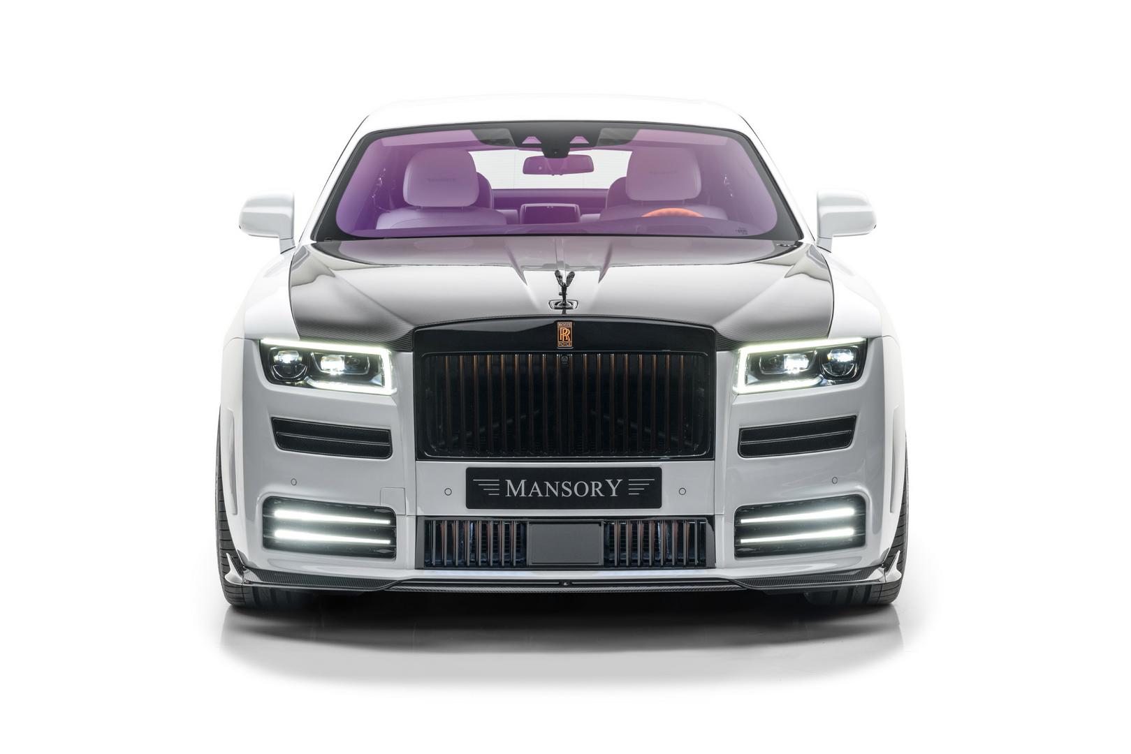 Mansory版新劳斯莱斯古思特造型套件——现在 720 马力