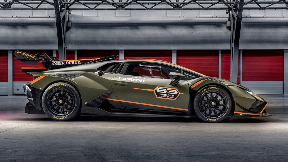 兰博基尼展示险恶的 Huracán Super Trofeo Evo2 Racer