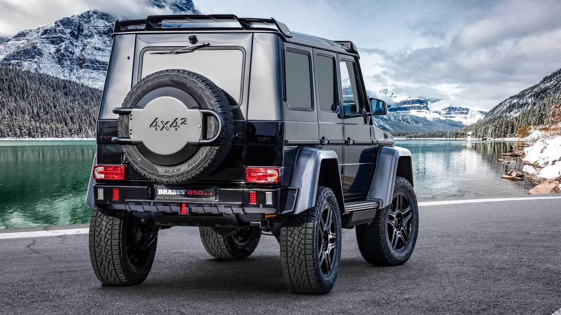 梅赛德斯 G500 4x4² by Brabus