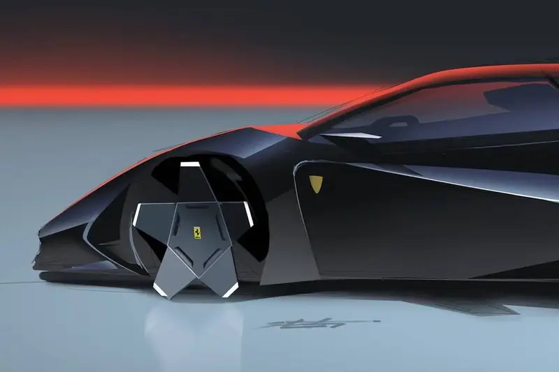 起亚设计师将法拉利 F40 带入未来