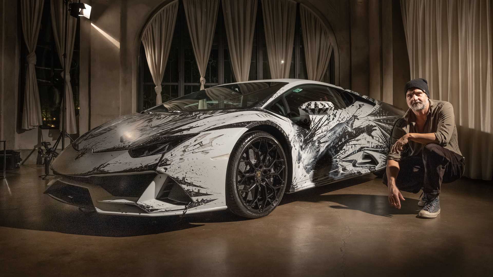 兰博基尼 Huracan Evo特别版曝光 牛头怪壁画外观完美涂鸦