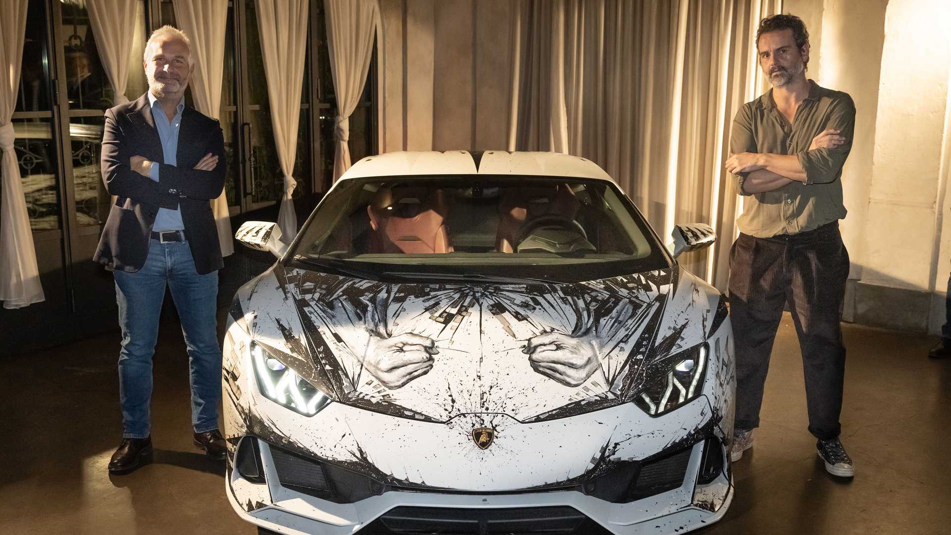 兰博基尼 Huracan Evo特别版曝光 牛头怪壁画外观完美涂鸦