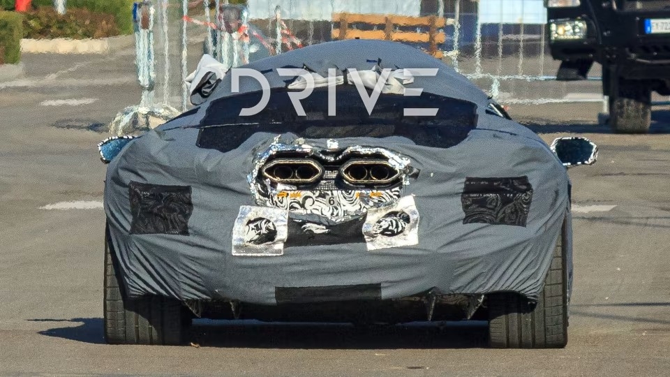 2023年兰博基尼Aventador的继任者谍照曝光