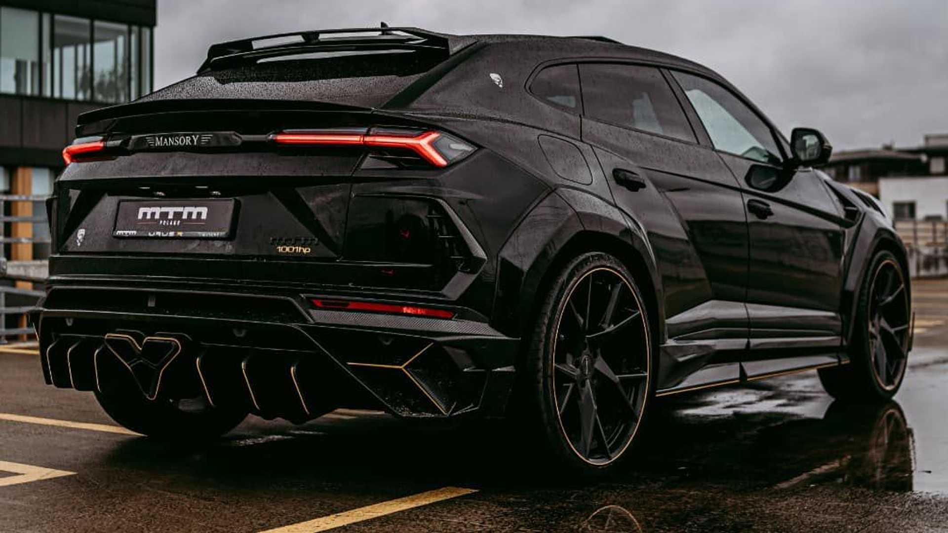 Mansory 和 MTM 的兰博基尼 Urus 看起来很狂野，拥有 1,001 马力