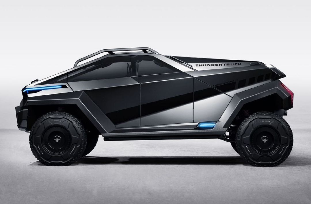 Thundertruck电动卡车：可以从四轮到六个轮子行驶的卡车