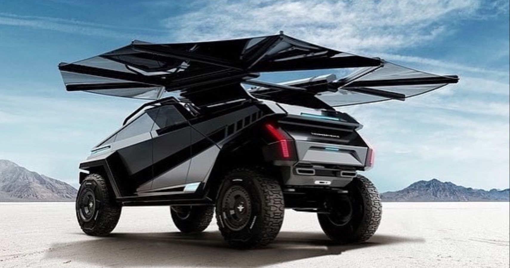 Thundertruck电动卡车：可以从四轮到六个轮子行驶的卡车