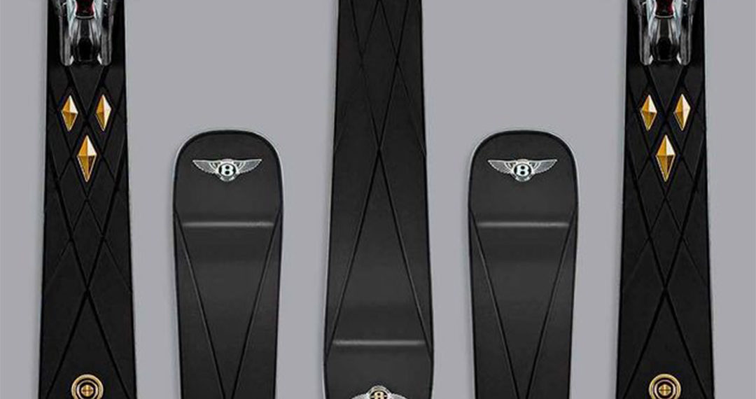 宾利汽车与 Bomber Skis 合作推出全新滑雪板系列