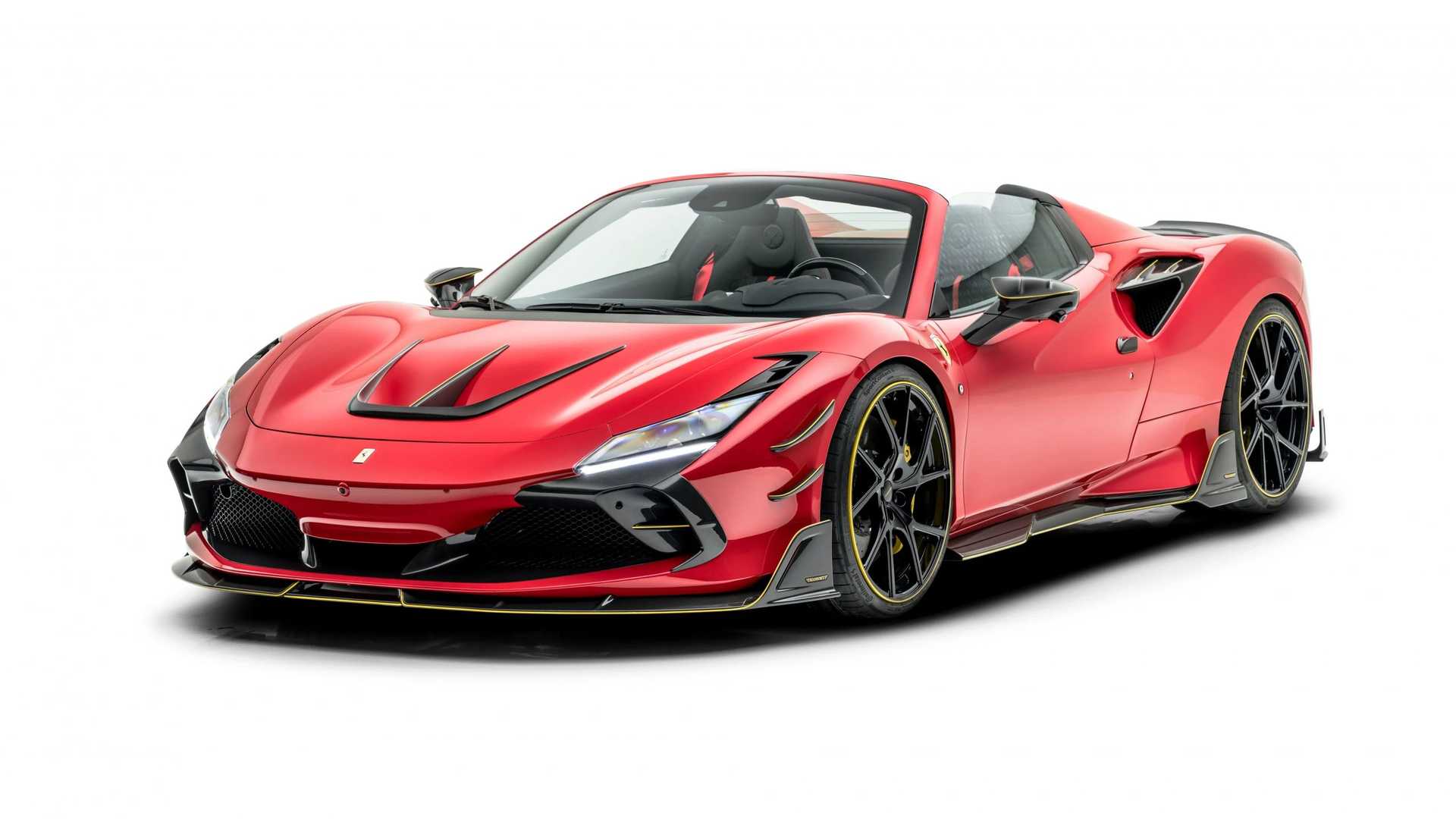 Mansory 法拉利 F8 Spider 采用碳纤维附件