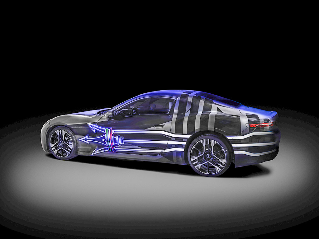 全新玛莎拉蒂GranTurismo EV预告图发布