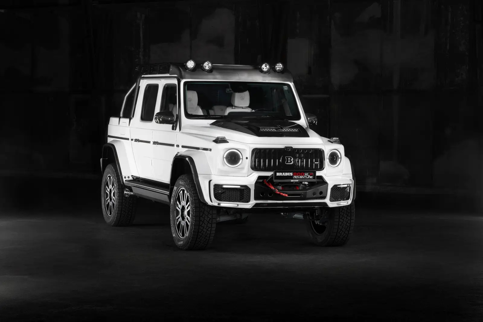 Brabus 800 Adventure XLP Superwhite 以69.5万美元的 AMG G63 卡车亮相