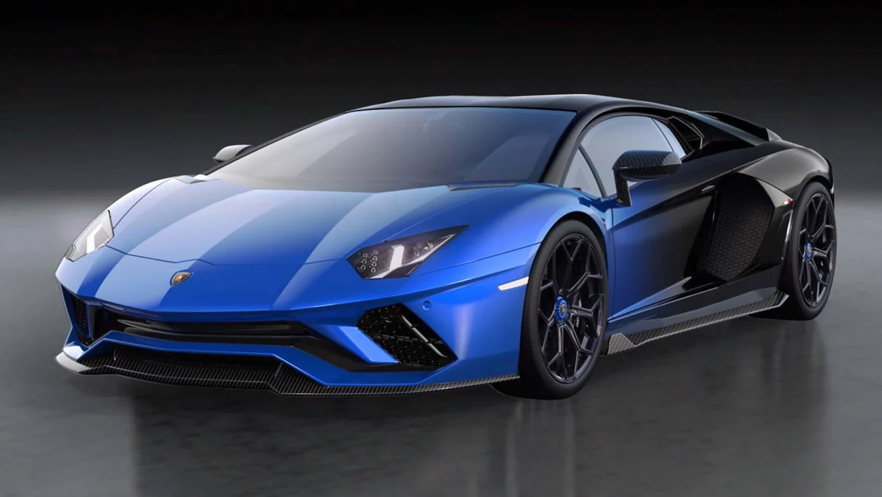 最终的兰博基尼 Aventador coupe 将与虚拟 NFT 复制品一起拍卖