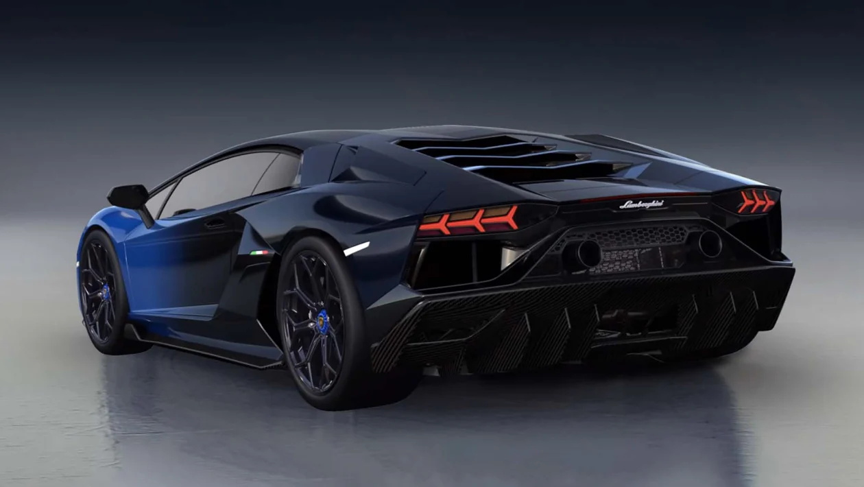 最终的兰博基尼 Aventador coupe 将与虚拟 NFT 复制品一起拍卖