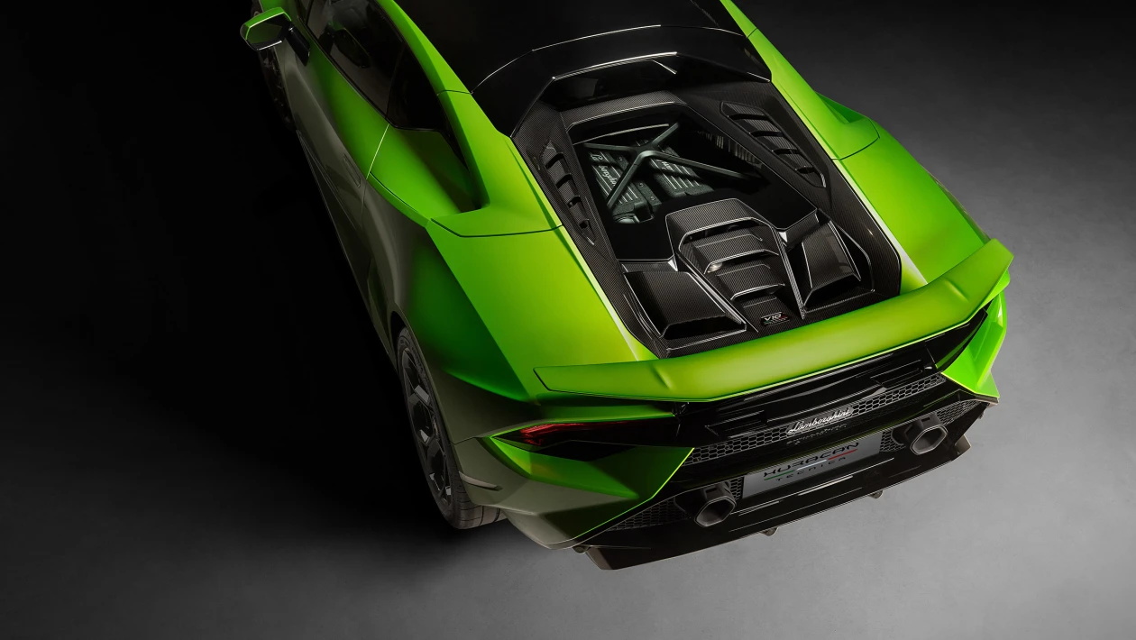 0-100km/h加速3.2秒 631马力 兰博基尼Huracán Tecnica官图发布