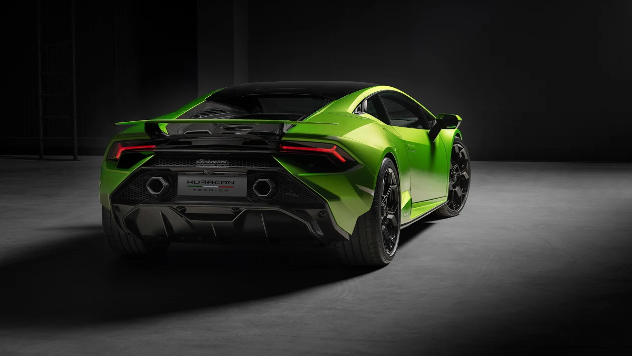 0-100km/h加速3.2秒 631马力 兰博基尼Huracán Tecnica官图发布