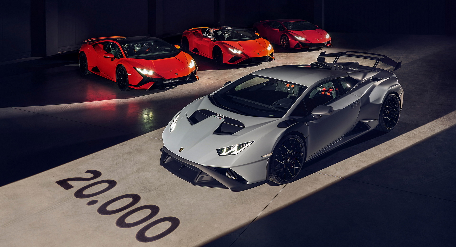 兰博基尼已售出第 20,000 辆 Huracan